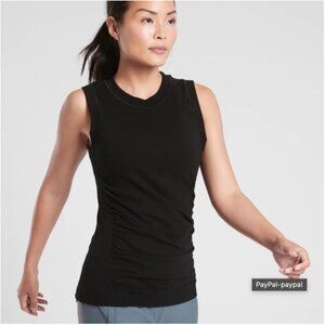 Athleta Foresthill Ascent Tank, Black,  Medium